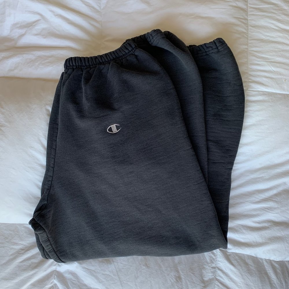 Black Champion Sweatpant Joggers